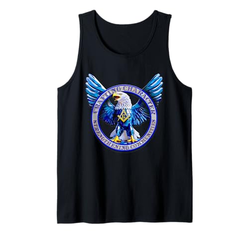 Herren Masonic_symbol mit "crafting_strengthing_communities"s&c Tank Top Herren Masonic_symbol mit "crafting_strengthing_communities"s&c Tank Top von ARRamon-masonic