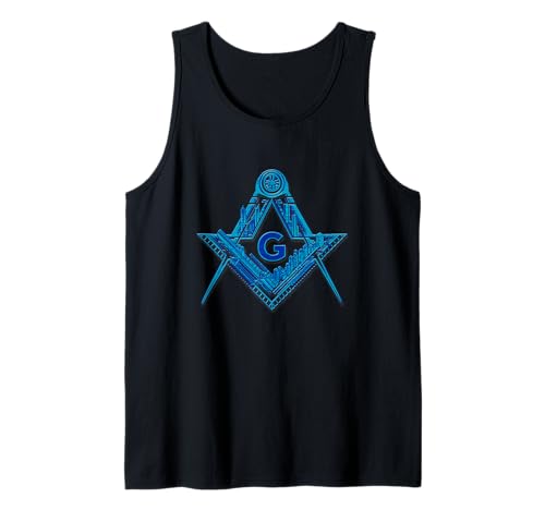 Herren Masonic_symbol mit "integration_into City_landscape" S & C Tank Top Herren Masonic_symbol mit "integration_into City_landscape" S & C Tank Top von ARRamon-masonic