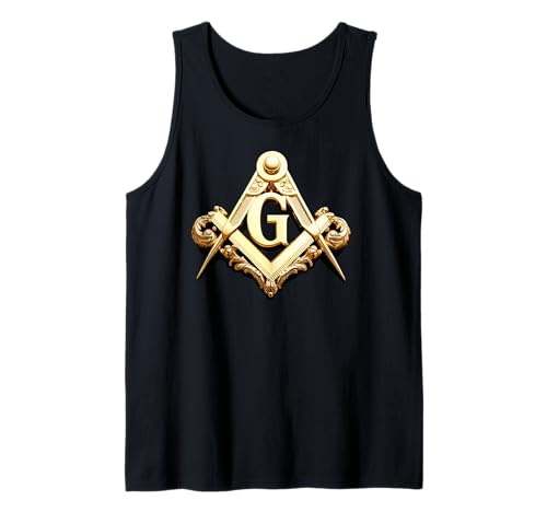 Herren Masonic_symbol mit "klassisch Bold_look" s & c Tank Top Herren Masonic_symbol mit "klassisch Bold_look" s & c Tank Top von ARRamon-masonic