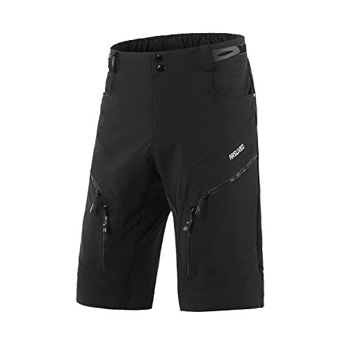 ARSUXEO Radhose Herren MTB Shorts ohne Polsterung Radfahren Shorts Klassisch Wasserdicht 1903 schwarz M ARSUXEO Radhose Herren MTB Shorts ohne Polsterung Radfahren Shorts Klassisch Wasserdicht 1903 schwarz M von ARSUXEO