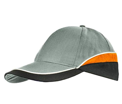 ART.MAS Arbeitskappe Baseball cap blau/grau (grau) von Art.Master