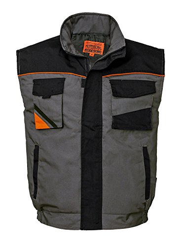 ART.MAS Weste Winterweste Arbeitsweste Bodywarmer Arbeitsbekleidung Herren(Win-Prof-V) (3XL) von ART.MAS