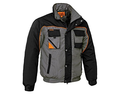 ART.MAS rbeitsjacke Winterjacke Jacke Herren gefüttert Schneejacke Short(Winter-Prof-J) (46) von ART.MAS