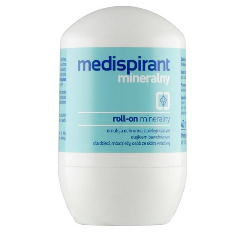 ART.ROZNE Deo-Zerstäuber MEDISPIRANT Mineral Roll-on (Emulsion) 40ml von ART.ROZNE