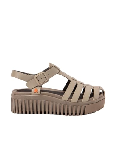 ART COMPANY 1575 BRIGHTON Sesam Damen Lederschnallensandale 41 von ART