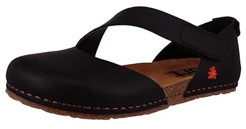 Art Damen 0384 Crete Flache Sandale, Nappa, Schwarz, 40 EU Art Damen 0384 Crete Flache Sandale, Nappa, Schwarz, 40 EU von Art