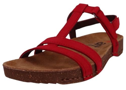 ART Damen 0946 I Breathe Flache Sandale, rot, 37 EU ART Damen 0946 I Breathe Flache Sandale, rot, 37 EU von ART