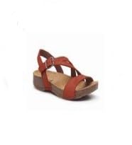 Art Damen 1045 I Breathe Flache Sandale, Dunkel orange, 36 EU Art Damen 1045 I Breathe Flache Sandale, Dunkel orange, 36 EU von Art