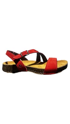 Art Damen 1045 I Breathe Flache Sandale, rot, 36 EU Art Damen 1045 I Breathe Flache Sandale, rot, 36 EU von Art