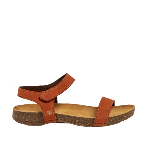 Art Damen 1119 I Breathe Flache Sandale, Dunkel orange, 40 EU Art Damen 1119 I Breathe Flache Sandale, Dunkel orange, 40 EU von ART
