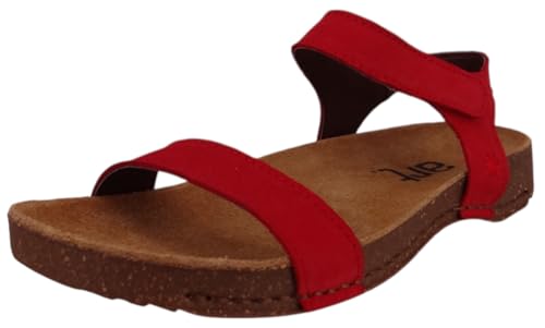 Art Damen 1119 I Breathe Flache Sandale, rot, 38 EU Art Damen 1119 I Breathe Flache Sandale, rot, 38 EU von ART