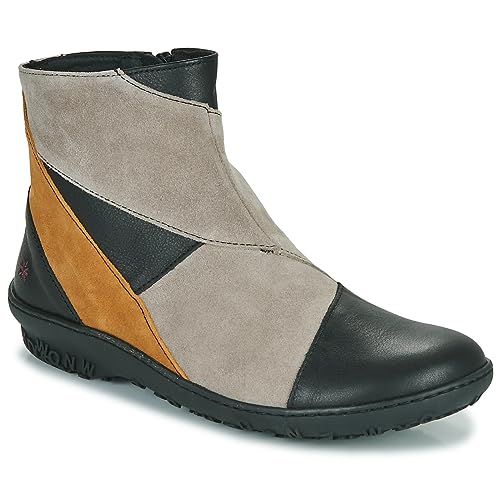 ART Damen 1434 Antibes Mode-Stiefel, Schwarz, Taupe, 42 EU von ART