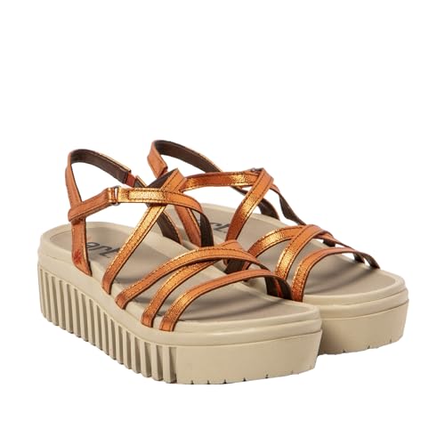 ART Damen 1576f Brighton Sandale, Metallic, Orange, 40 EU von ART