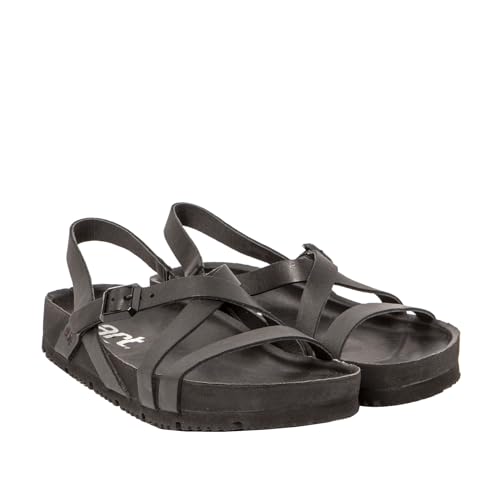 ART Damen 1619 Burdeos Sandale, Nappa, Schwarz, 42 EU von ART