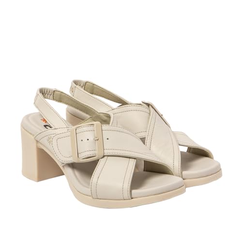 ART Damen 1845 Cannes Sandale, Nappa Cream, 37 EU von ART