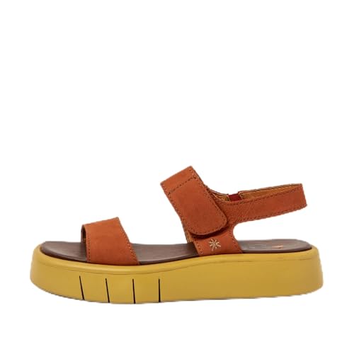 ART Damen 1854 Malaga Flache Sandale, Dunkel orange, 42 EU ART Damen 1854 Malaga Flache Sandale, Dunkel orange, 42 EU von ART