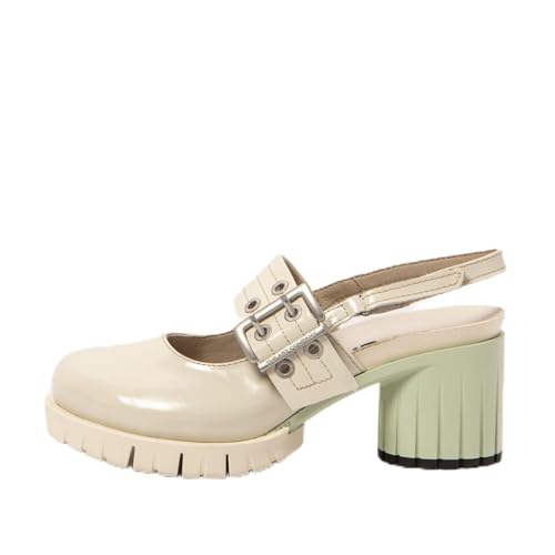 Art Damen 1964 Long Beach Sandale mit Absatz, Cremefarben, 39 EU von ART