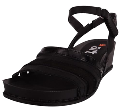 ART Damen 1943 I Imagine Keilsandale, schwarz (Total Black), 38 EU von ART