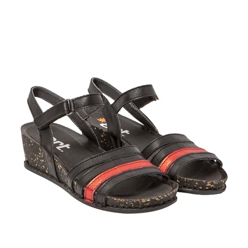 ART Damen 1943 I Imagine Keilsandale, Nappa Multi Black, 39 EU von ART