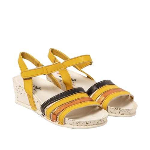 ART Damen 1943 I Imagine Sandale, Nappa Multi Yellow, 39 EU von ART