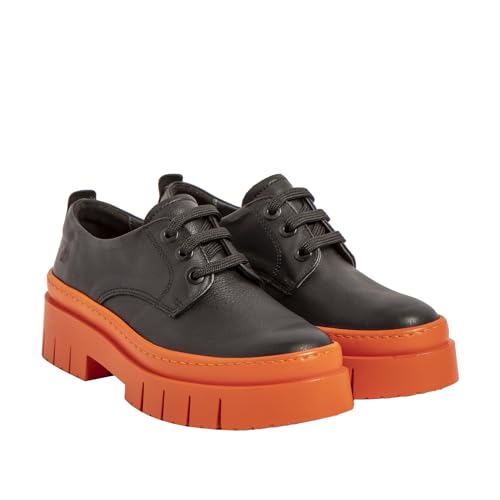 ART Damen 1952 Antwerpen Sneaker, Nappa, Schwarz, Orange, 36 EU von ART