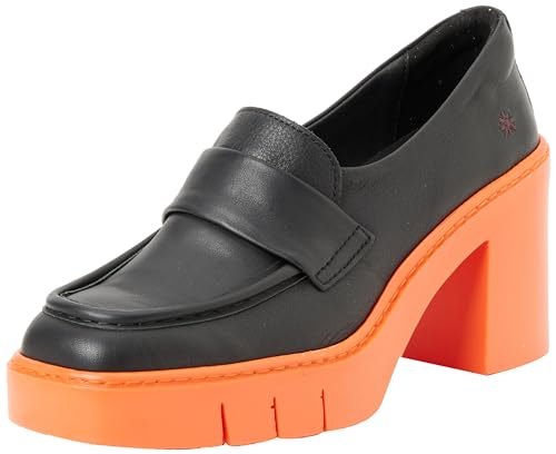 ART Damen 1972 Bern Plattform, Nappa, Schwarz, Orange, 38 EU von ART