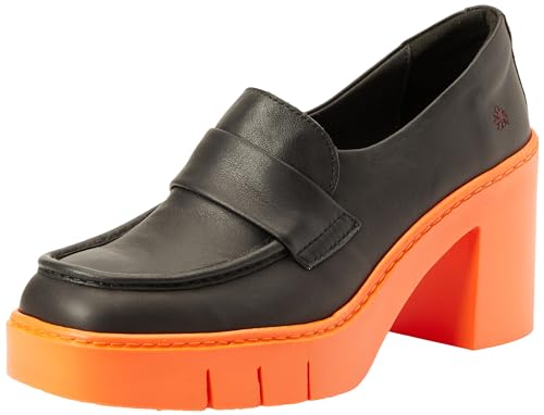 ART Damen 1972 Bern Plattform, Nappa, Schwarz, Orange, 39 EU von ART