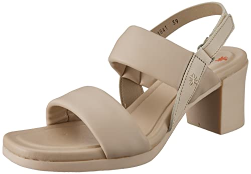 ART Damen Cannes Sandale mit Absatz, cremefarben, 37 EU ART Damen Cannes Sandale mit Absatz, cremefarben, 37 EU von ART