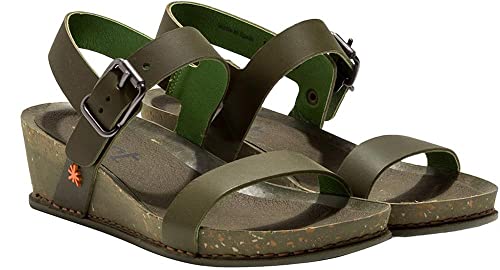 ART 1940 I Imagine Sandalen mit Keilabsatz,Khaki,41 EU von ART