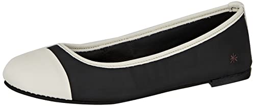 ART Damen Lens Flache Sandale, Black Cream, 37 EU von ART