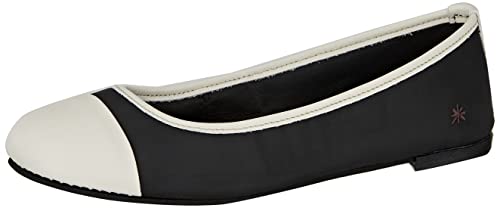 ART Damen Lens Flache Sandale, Black Cream, 39 EU von ART