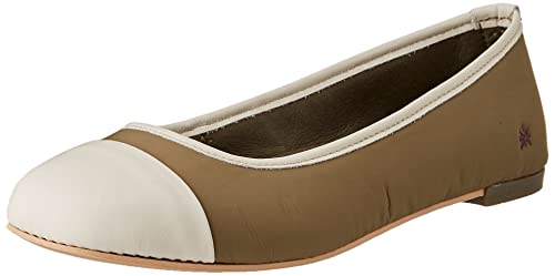 ART Damen Lens Flache Sandale, Kaki Cream, 40 EU ART Damen Lens Flache Sandale, Kaki Cream, 40 EU von ART