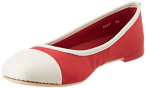 ART Damen Lens Flache Sandale, Red Cream, 40 EU ART Damen Lens Flache Sandale, Red Cream, 40 EU von ART