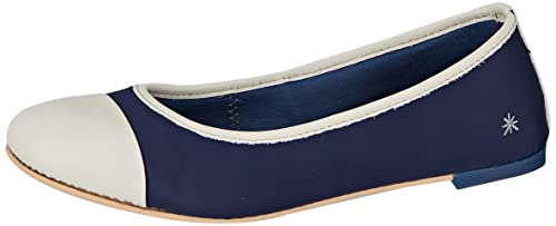 ART Damen Lens Flache Sandale, blau (Blue Cream), 42 EU von ART