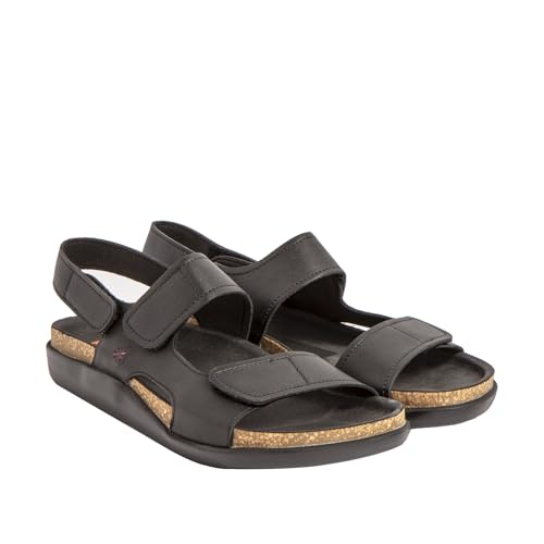 ART Unisex 1388 Biarritz Sandale, Nappa, Schwarz, 44 EU ART Unisex 1388 Biarritz Sandale, Nappa, Schwarz, 44 EU von ART