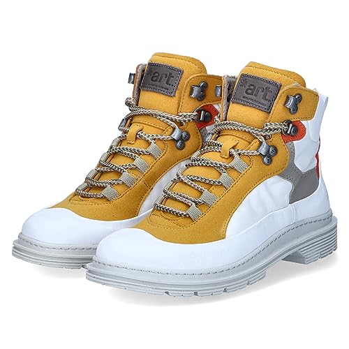Art Unisex 1896 Birmingham Mode-Stiefel, Weiß, Senf, 41 EU von Art