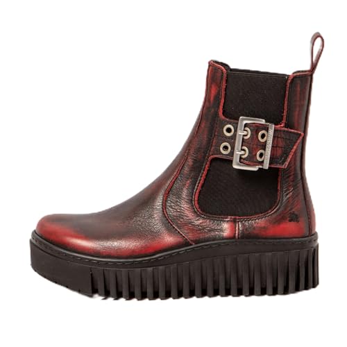 Art Damen 1516 Brighton Oxford-Stiefel, Scharlachrot, 38 EU von ART