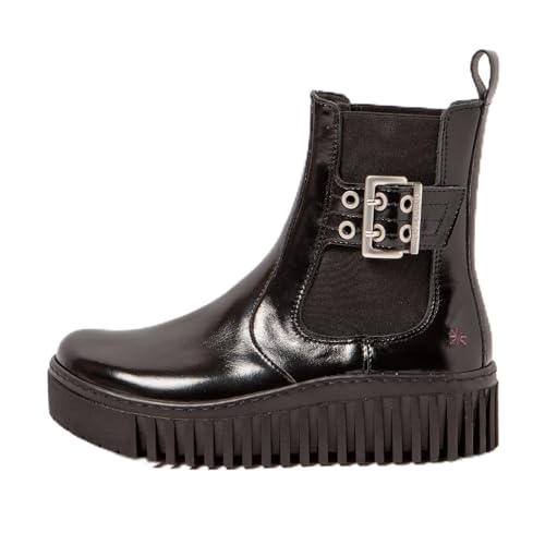 Art Damen 1516 Brighton Oxford-Stiefel, Schwarz, 39 EU von ART