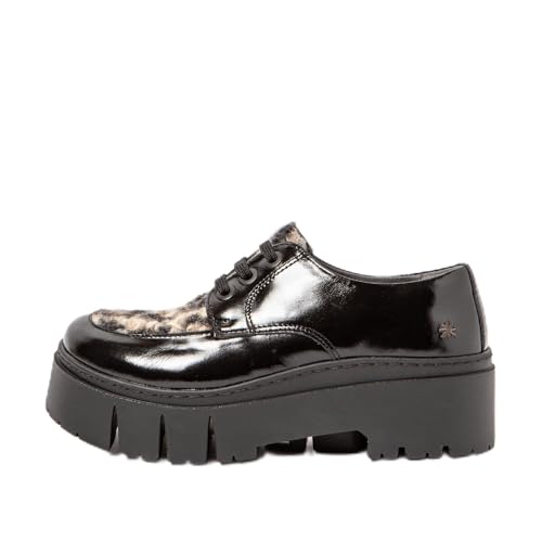 Art Damen 1765 Leeds Plattform, Schwarz Leopard, 42 EU von ART