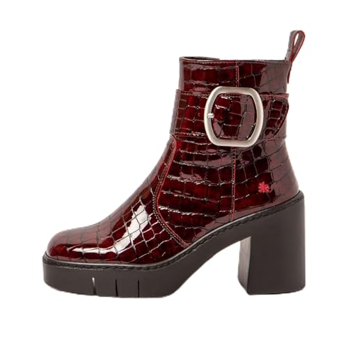 Art Damen 1979 Berna Oxford-Stiefel, Burgunderrot, 42 EU von ART