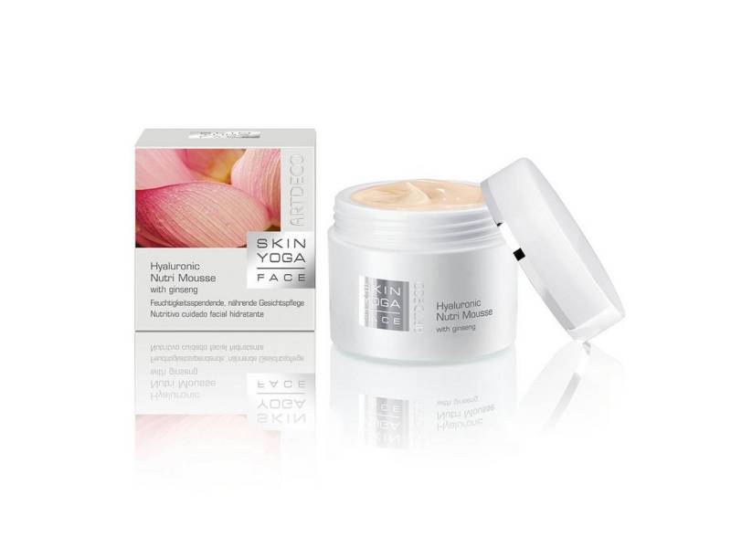ARTDECO Gesichtsfluid Yoga Face Hyaluronic Nutri Mousse with Ginseng, für Alle Hauttypen von ARTDECO