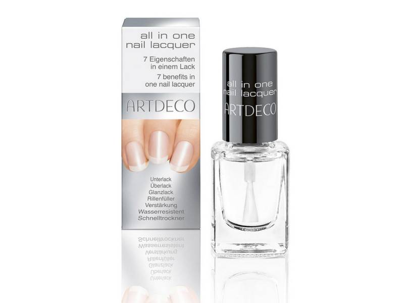 ARTDECO Nagellack All In One Nail Lacquer, 7-in-1 Multitalent: Unterlack, Überlack, Rillenfül ARTDECO Nagellack All In One Nail Lacquer, 7-in-1 Multitalent: Unterlack, Überlack, Rillenfül von ARTDECO