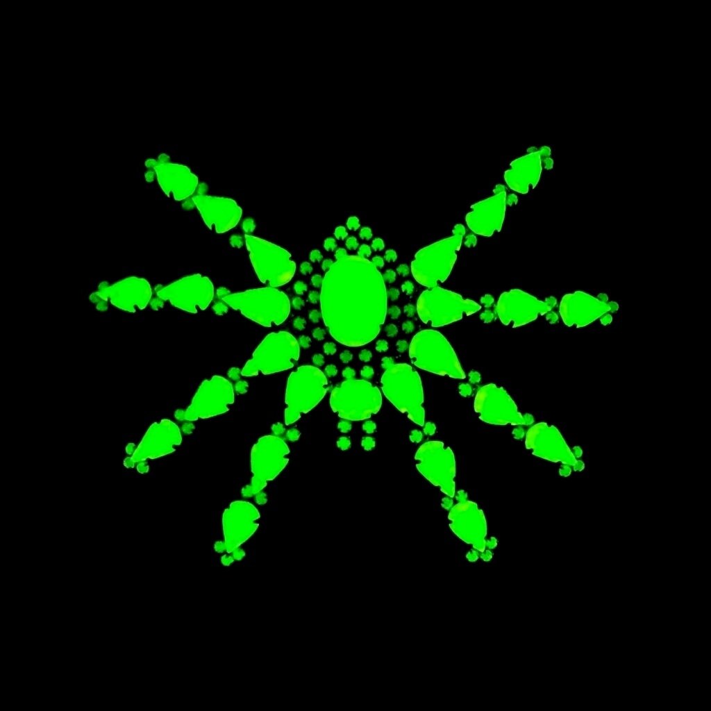 Art Deco Uranglas Schmuck Spinne Brosche von ARTDECO1930ETSY