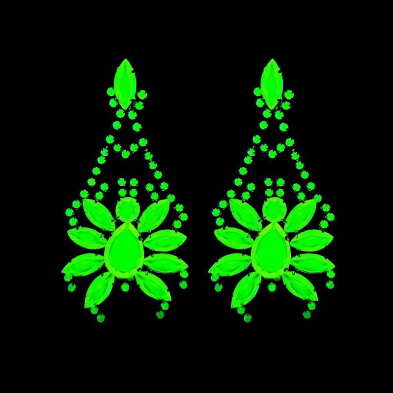 Art Deco Uranglas Schmuck Spinne Ohrringe von ARTDECO1930ETSY