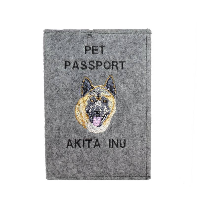 Akita Inu - Schoner Für Einen Pass Den Hund Mit Gesticktem Muster. Neuheit Akita Inu - Schoner Für Einen Pass Den Hund Mit Gesticktem Muster. Neuheit von ARTDOGshop