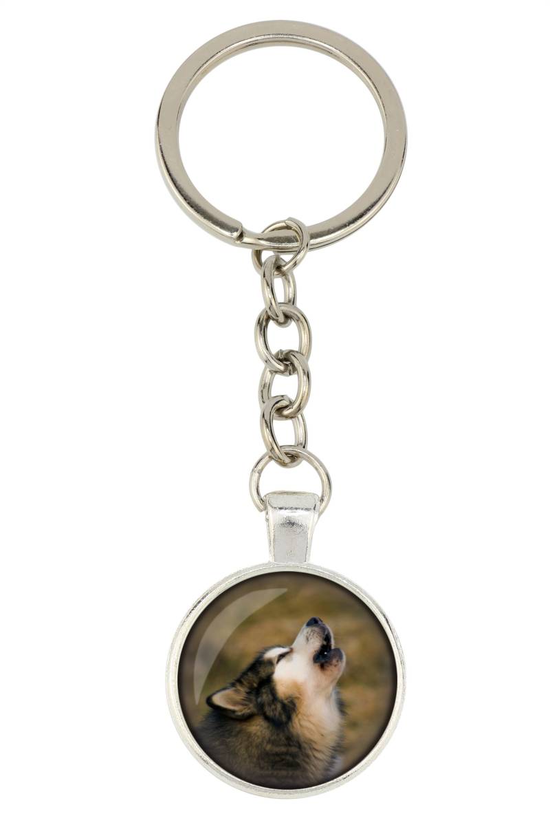 Alaskan Malamute. Schlüsselanhänger Für Hundeliebhaber. Foto-Schmuck. Männerschmuck von ARTDOGshop