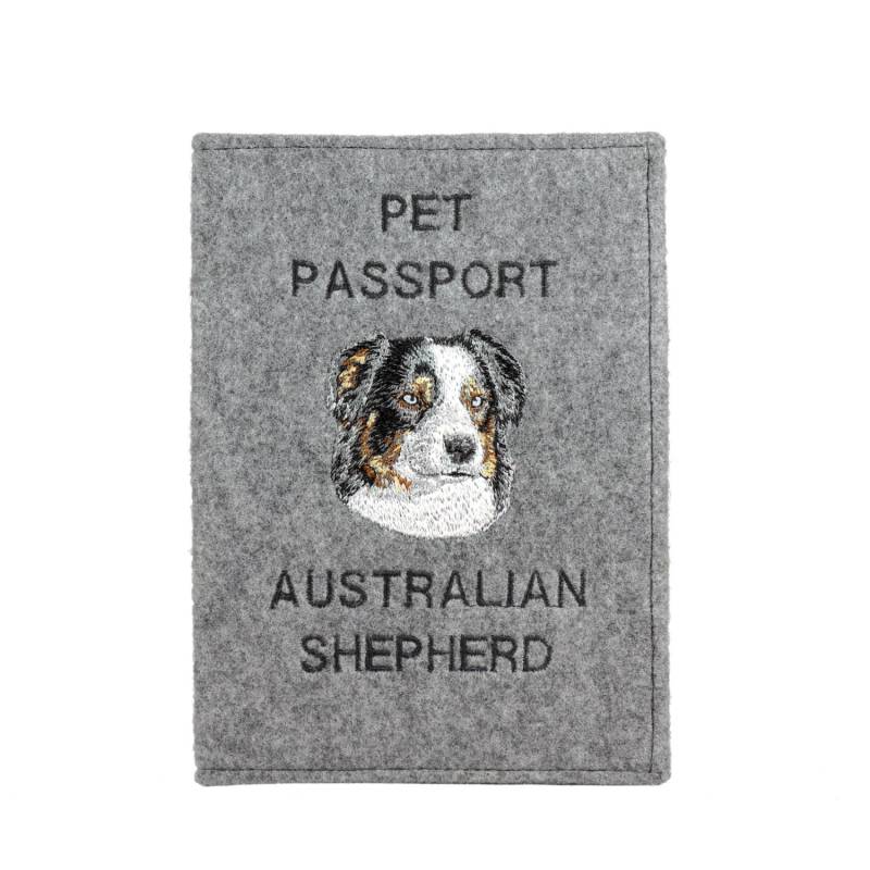 Australian Shepherd - Schoner Für Einen Pass Den Hund Mit Gesticktem Muster. Neuheit Australian Shepherd - Schoner Für Einen Pass Den Hund Mit Gesticktem Muster. Neuheit von ARTDOGshop