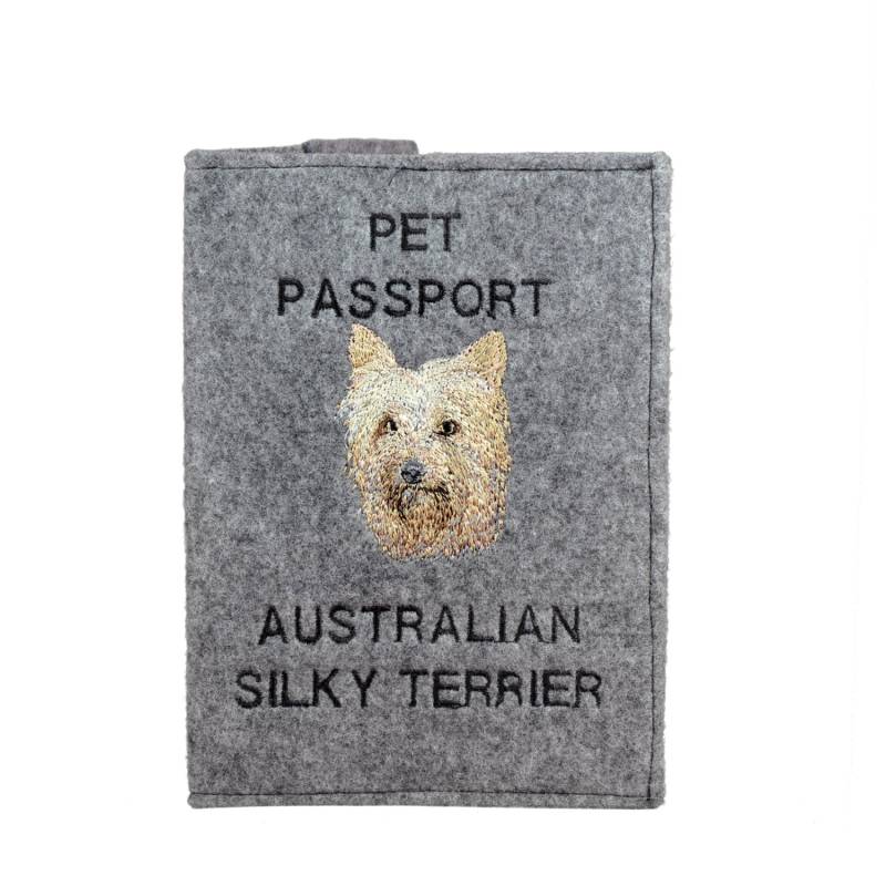 Australian Terrier - Schoner Für Einen Pass Den Hund Mit Gesticktem Muster. Neuheit Australian Terrier - Schoner Für Einen Pass Den Hund Mit Gesticktem Muster. Neuheit von ARTDOGshop