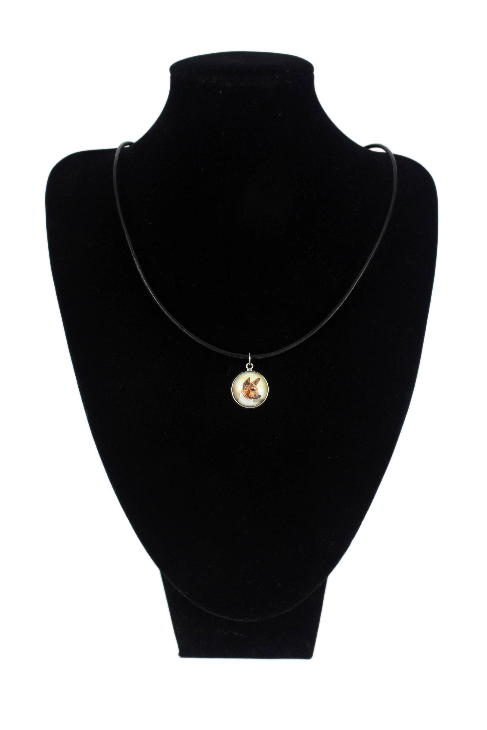 Basenji. Halskette, Anhänger Für Leute, Die Hunde Lieben. Photojewelry. Handgefertigt von ARTDOGshop