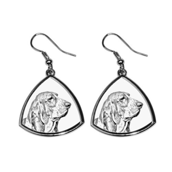 Basset - Neue Kollektion Der Ohrringe Mit Bild Rassehunde, Schön Geschenk von ARTDOGshop
